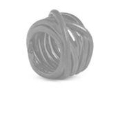 Tribano - Via Roma, 9 - Pendente Rubinia Donna Mini in Oro bianco AN1002B-N - AN1002B-N